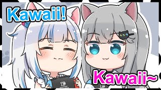 Gura Died by Her Mama Cuteness 【Gura/Nachoneko】