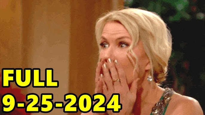B&B 9-25-2024 || CBS The Bold and the Beautiful Spoilers Wednesday, September  25 - YouTube