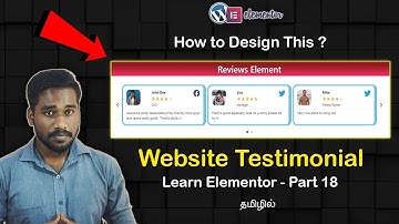 Website Reviews | Learn WordPress Elementor Pro | 2020 | in Tamil