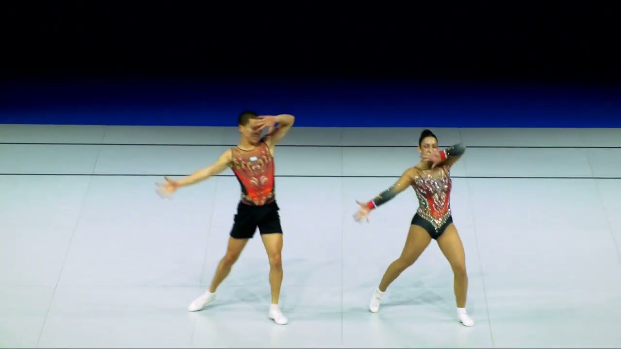 Argentina 2 (ARG) - 2024 Aerobic Worlds, Pesaro (ITA) Qualifications Mixed Pair