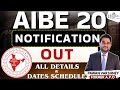 AIBE 20 Notification Out | Complete Details &amp; Exam Dates Schedule by Pawan Varshney