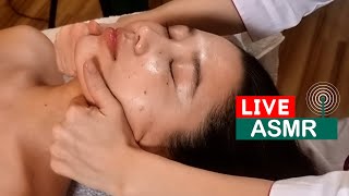 [LIVE] ASMR 😴 4 Hours of the Best Face & Head Massage Compilation | Deep Relaxation