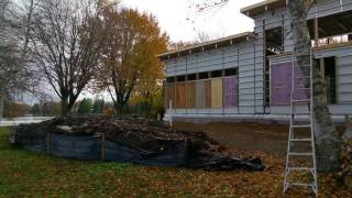 BACKFILL AND ROUGH GRADING FROM THE LAKESIDE