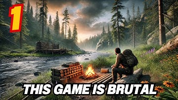 This Survival Game Makes Every Other Survival Game Feels Like a Vacation | Subsistence | Part 1