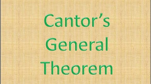 Infinity and Beyond  [Part-III]: Cantor