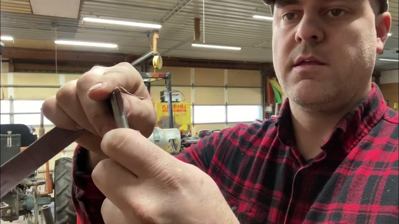 How to make a fast tool to sand the inside of a hole. YouTube