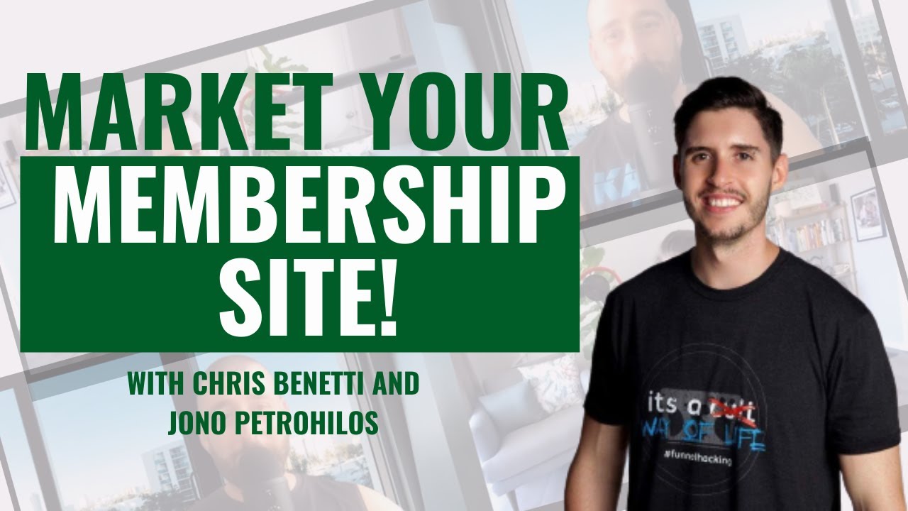How to market your membership site with Chris Benetti