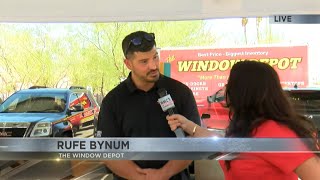 News 4 Tucson School Supply Drive at C.E. Rose K-8 School: The Window Depot
