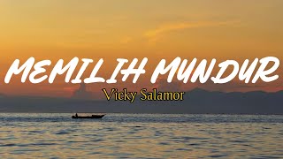 Memilih Mundur - Vicky Salamor #liriklagu #lagutimur 