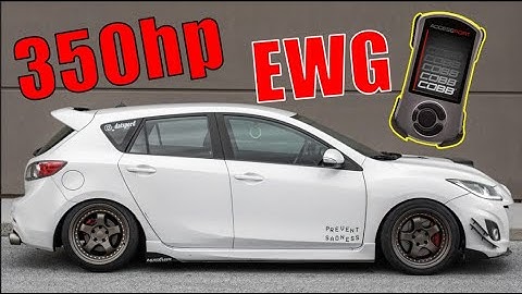 Best RPM to Launch the Mazdaspeed 3 | 2-step | Cobb acessport V3