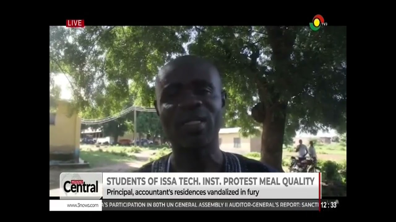 ISSA TECH. INST. ERUPTS OVER MEAL QUALITY