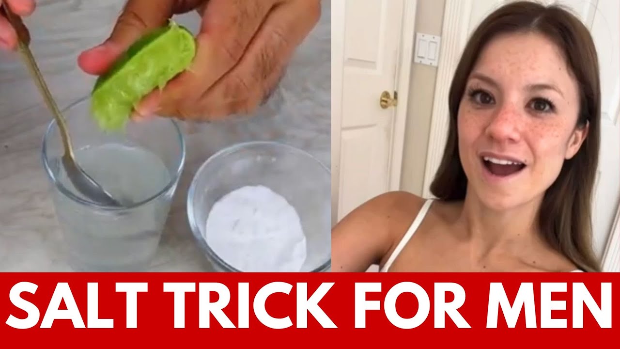 Blue Salt Trick For Men Erection Growth And Shower Method Explained