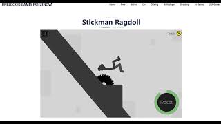 Stickman Games Unblocked At School
