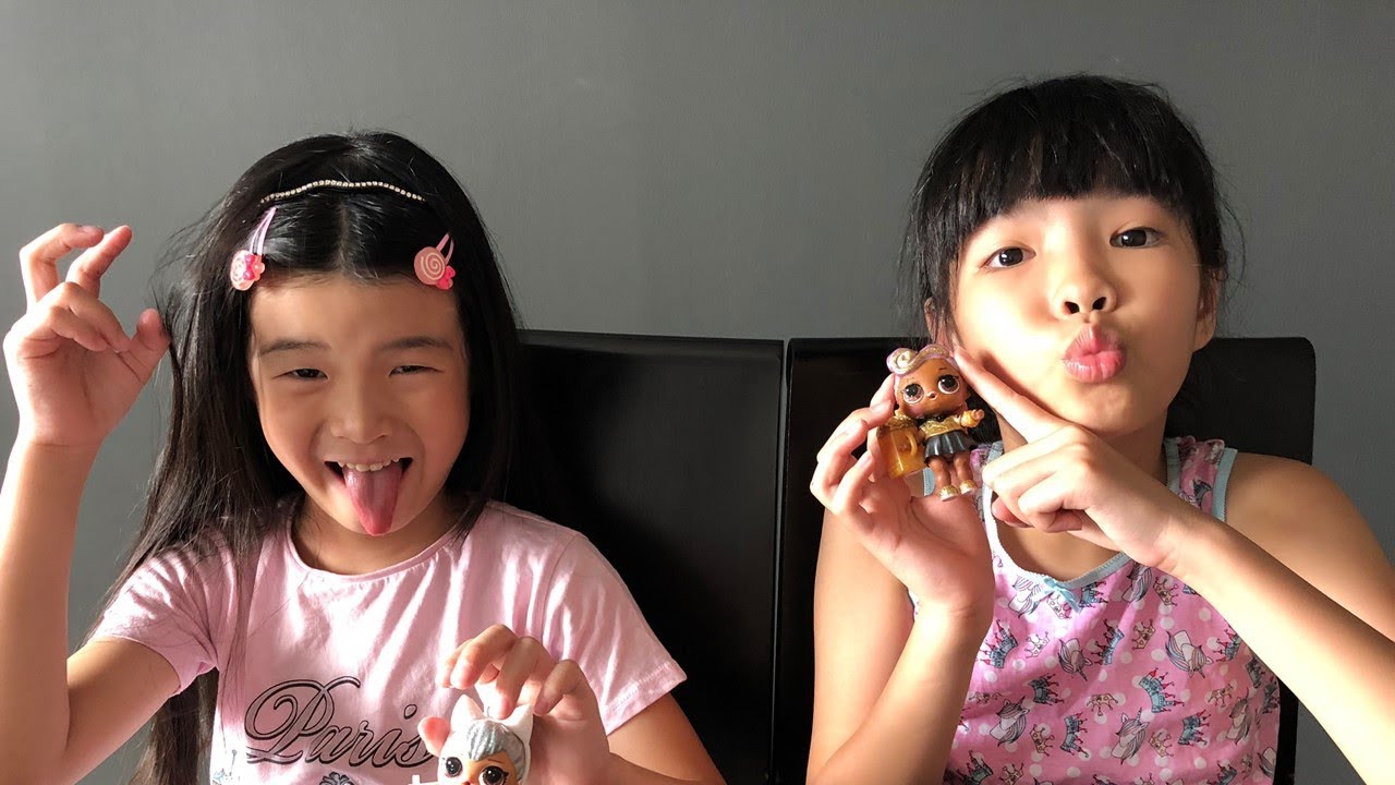 LOL Surprises Glam Glitter Ultra Rare Kitty Queen & Fabulous DJ Dolls