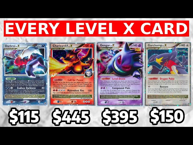most expensive level x pokemon cards The & Y Era TCG Top 15 XY BREAKTHROUGH Pokemon