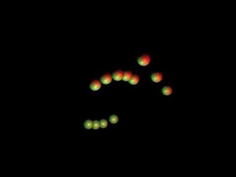 Blender scene generated by a python script included on CLAM