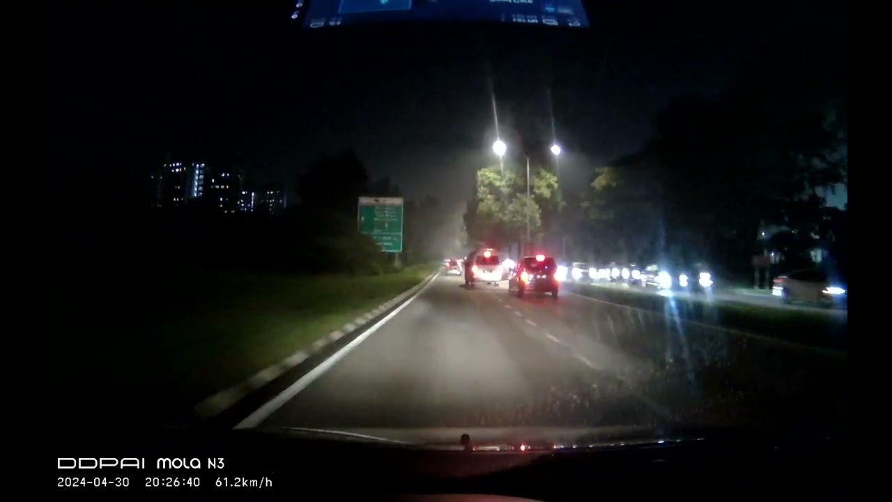 Hit and run (Langgar dan lari) - 30 APRIL 2024 Kota Kemuning Exit