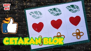CETAKAN BLOK- CANTIK MENAWAN || TAHUN 2 || PENDIDIKAN SENI VISUAL