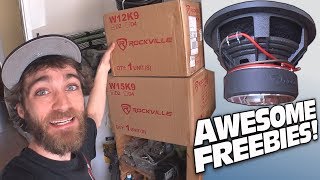 Double SUBWOOFER GIVEAWAY w/ Rockville K9 12