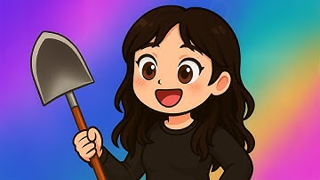 Learning Blender - Shovel/Spade (Mixamo Character for Scale) (Timelapse)