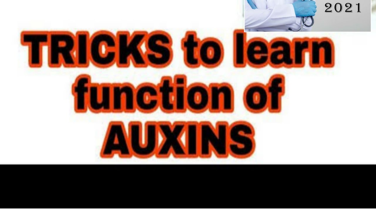 AUXIN NCERT BASED TRICKS