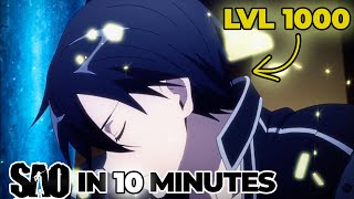Sword Art Online Full Recap in 10 Minutes - Everything You Need to Know!