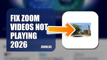 How To Fix Zoom Videos Not Playing 2026