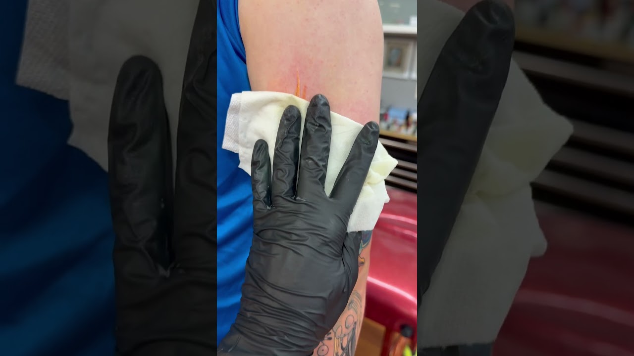 Tattoo reveal 😍 so colourful 