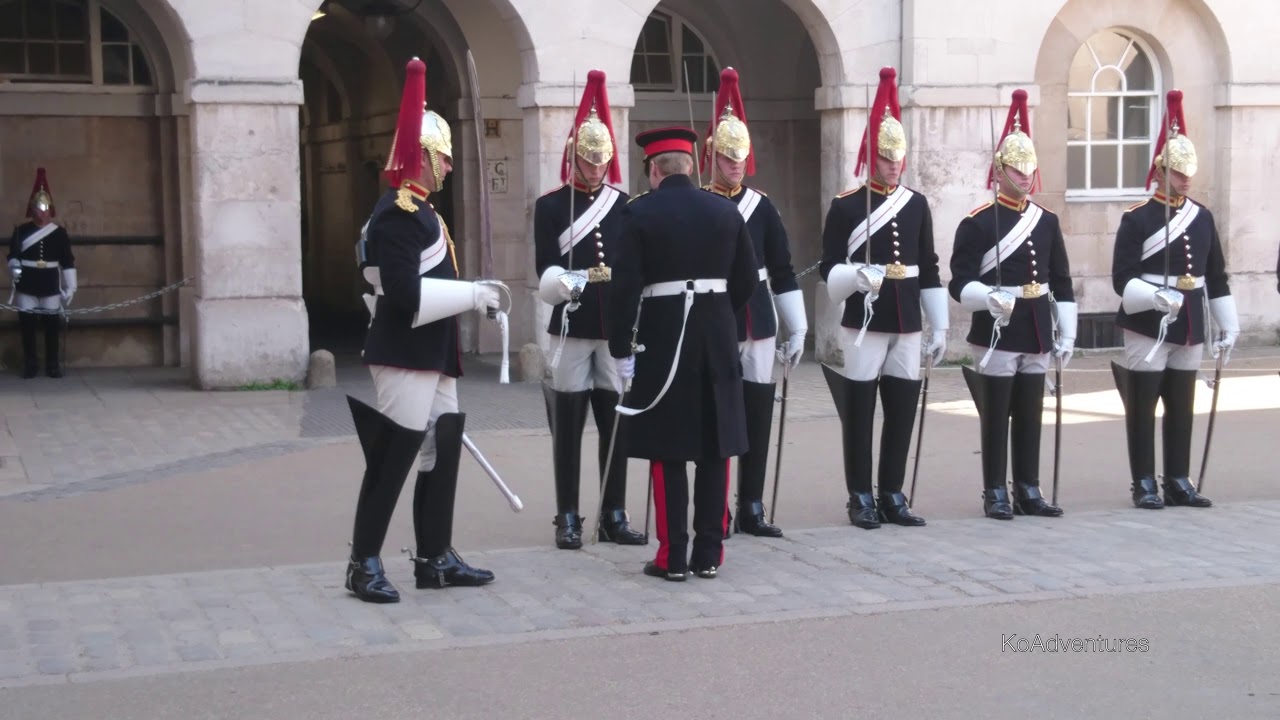 Horse Guards Parade 4 o'clock parade (Full Version) [4K] YouTube