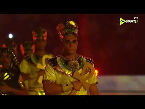 الفراعنة حاضرون في إحتفالية ما قبل مباراة الأهلي والزمالك في نهائي كأس السوبر المصري