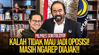 🔴LIVE! PILPRES SONTOLOYO! KALAH TIDAK MAU JADI OPOSISI! MASIH NGAREP DIAJAK!!