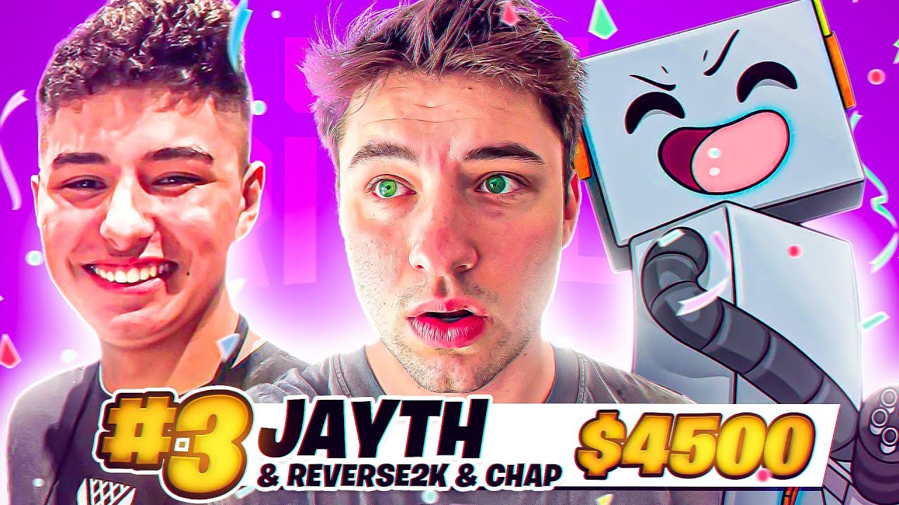 3rd Place ($4,500) With Chap and Reverse2k | Twitch Rivals No Build