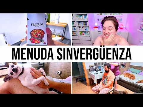 Vlog - 🍝 Pasta con FRITADA Mercadona + ✂️Corto el pelo a Javi