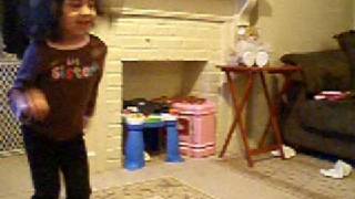 Fatimah & Bilal dancing to CSI-NY Theme song