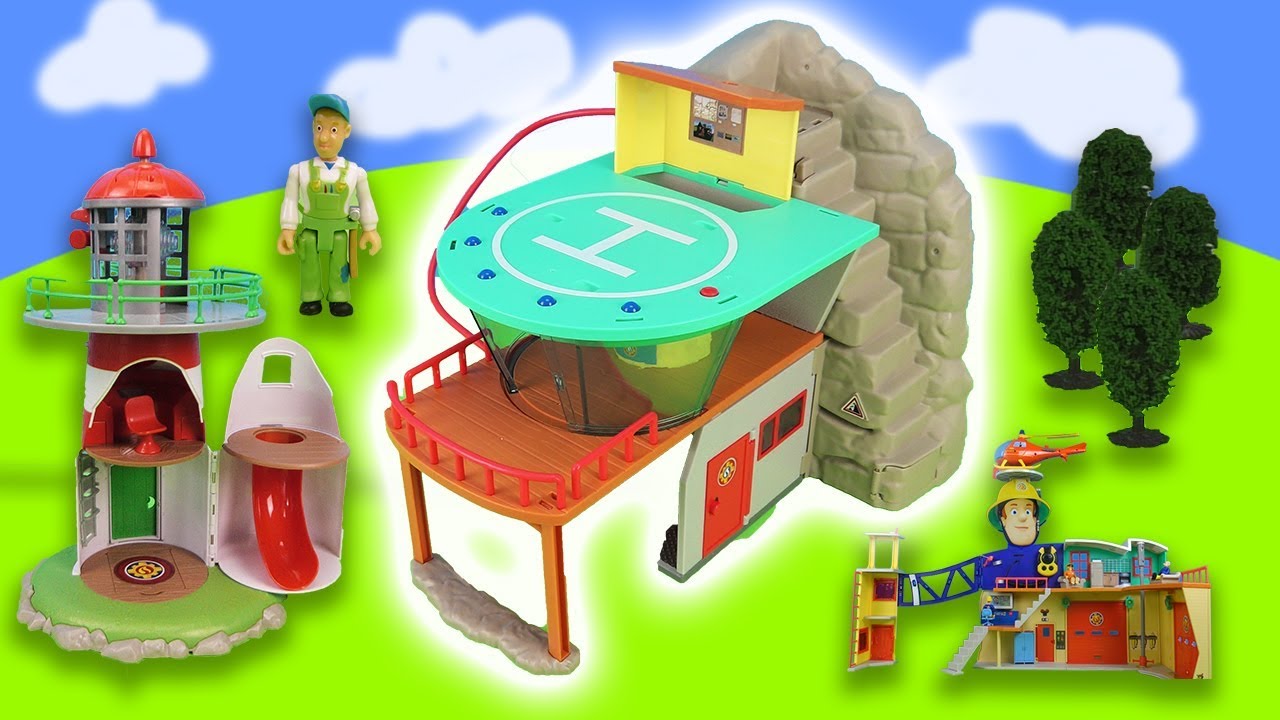 Пожарный Сэм: Откройте для себя маяк, верхнюю станцию и пожарную часть!