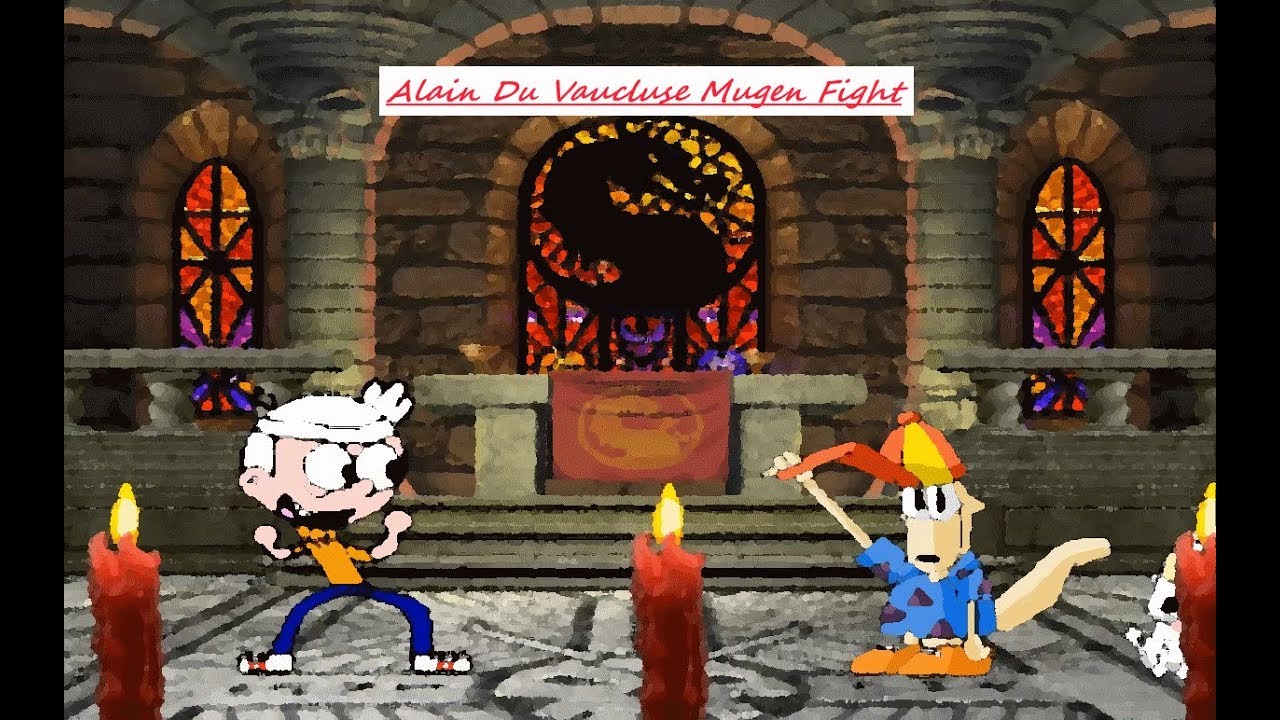 Mugen : Cartoon : Lincoln Loud Vs Rocko Wallaby (Request)