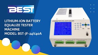 24S Lithium-Ion battery pack Equalizer BST-JF-24V10A For Electric Vehicle Battery Pack Testing