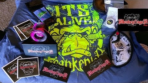 Huge MonkeyfingR Unboxing - Yoyo, T Shirt and More