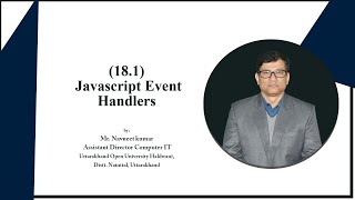 Javascript Event Handlers (Part-1)