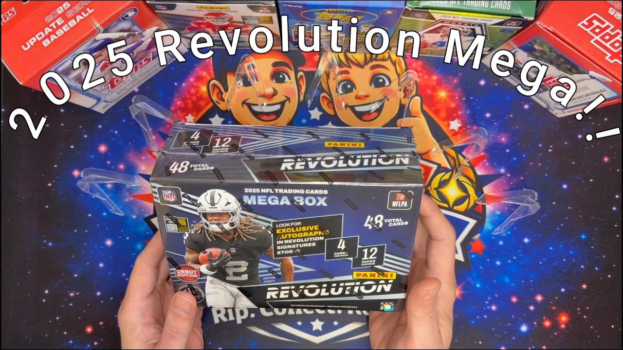 3 Numbered Cards - 2025 Revolution Mega