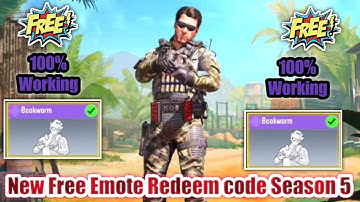 How To Get Free Emote in codm | New Emote Redeem code codm June 2021 | Free Emote cod Mobile