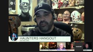 Haunters Hangout !!  Pre-show  with Hauntrepeneur  Leonard Pickel !!