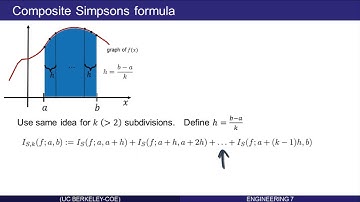 Numerical Integration and Differentation: Part 5 (of 11)