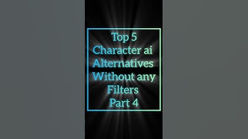 Top 5 character ai alternatives without any filters part 4 #characterai #aichatbot  #aichatbots