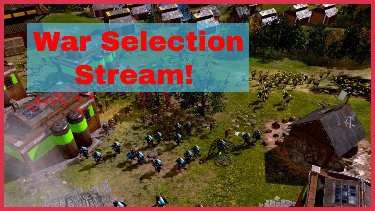 War Selection - Team Games with Viewers
