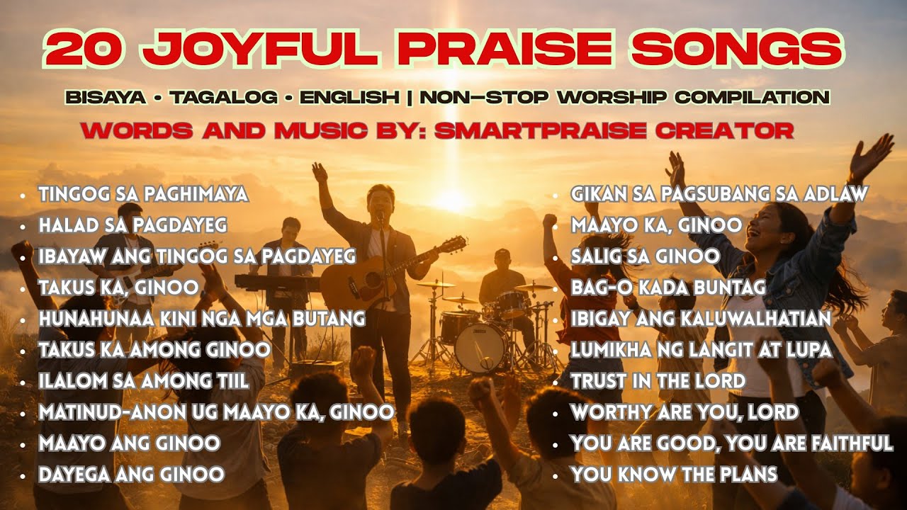 20 JOYFUL PRAISE SONGS 2026 🙌🔥| Non-Stop Worship Compilation | SmartPraise Creator