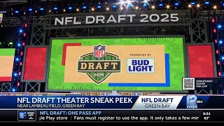 NFL Draft theater sneak peak
