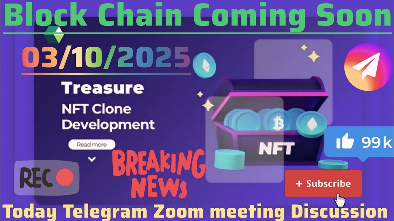 Today Block Chain Live Telegram Zoom Meeting Discussion 