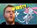 Top Ten Worst Legendaries in Pokemon - rabbidluigi