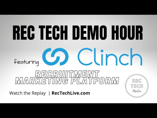 Recruitment Marketing Suite - Clinch